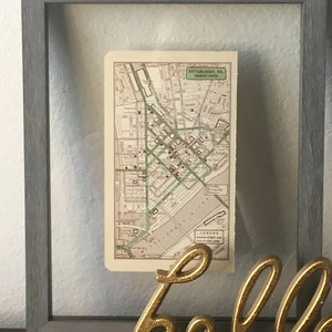 1950’s Pittsburgh Vintage Map- City Road Atlas