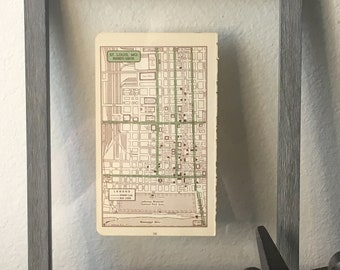 1950’s St Louis Vintage Map- City Road Atlas