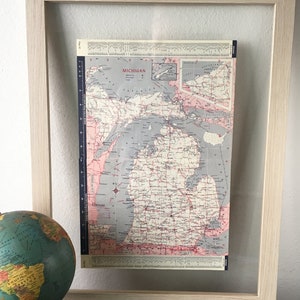 1960er Jahre US-State Map, Atlas