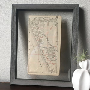 Atlas routier vintage de Playa Del Rey et El Segundo - Los Angeles