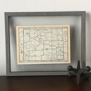 Wyoming des années 30 - Atlas vintage