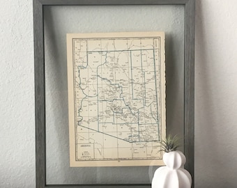 1930’s Arizona- Vintage Atlas