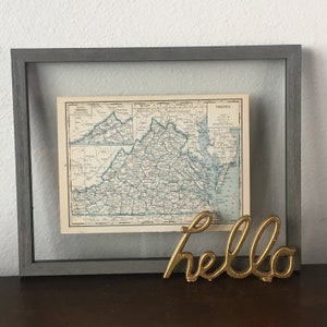 1930’s Virginia- Vintage Atlas