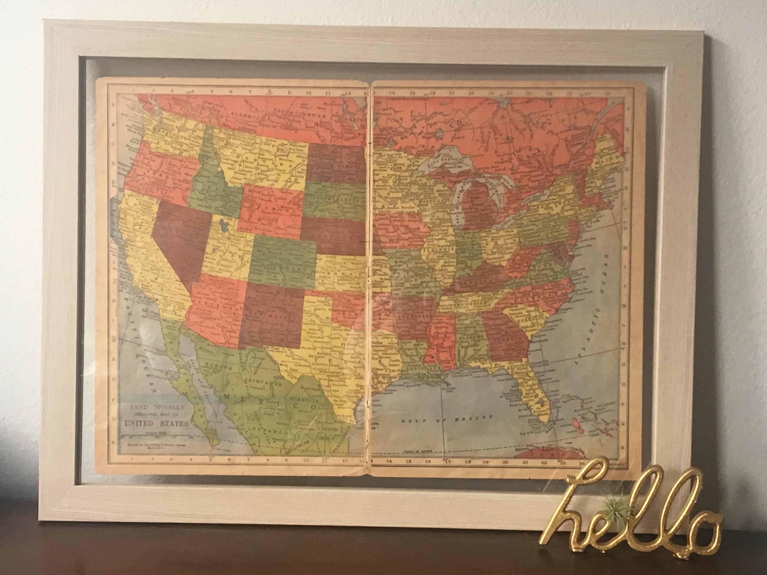 Rand Mcnally World Atlas - Etsy