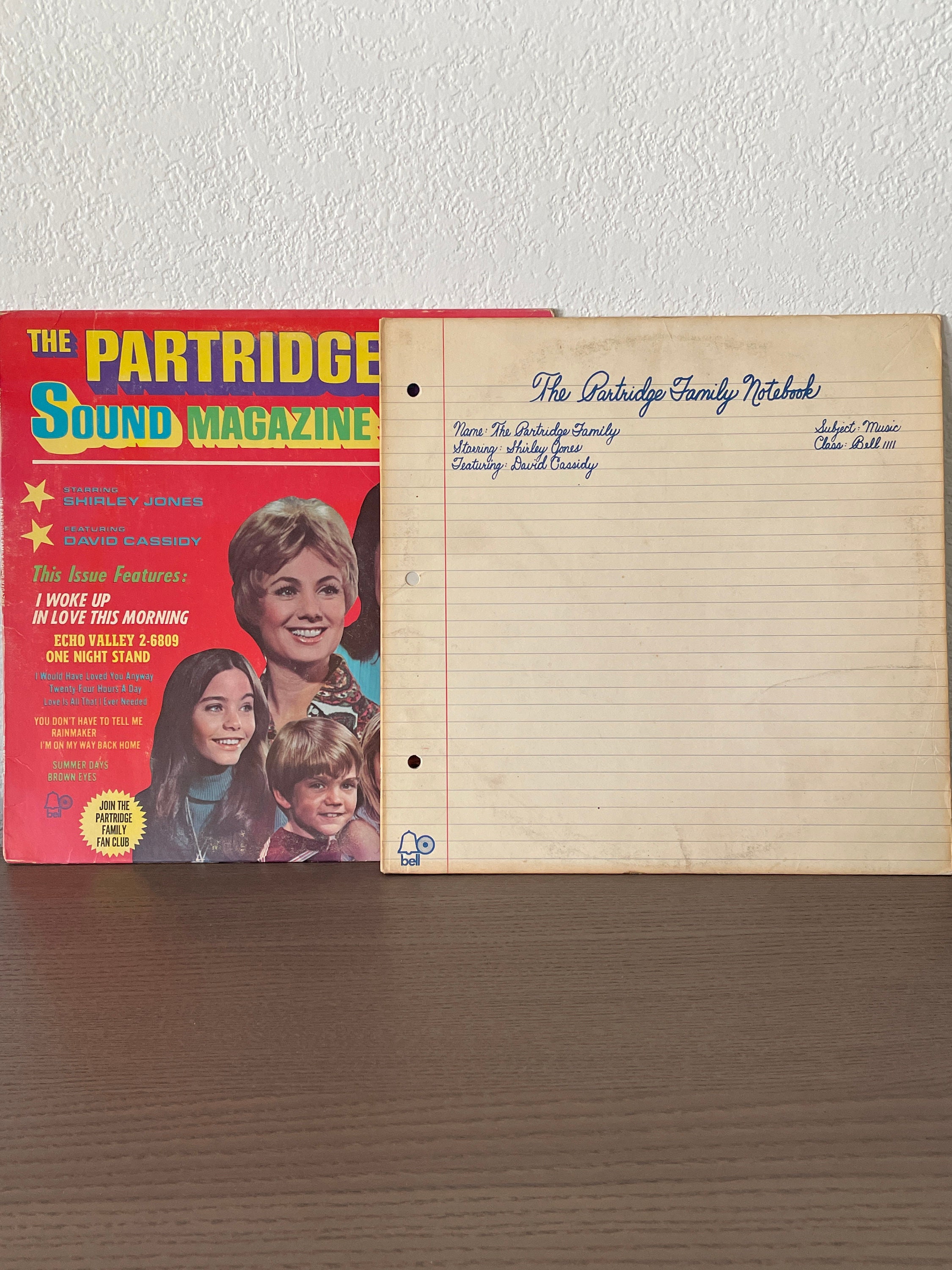 The Partridge Family Albums Notebook & Sound Magazine Etsy