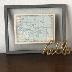 1930’s Oceania- Vintage Atlas