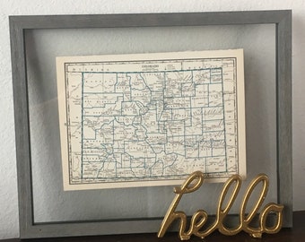 1930’s Colorado- Vintage Atlas