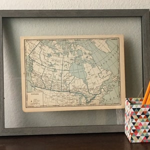 1930 Kanada- Vintage Atlas