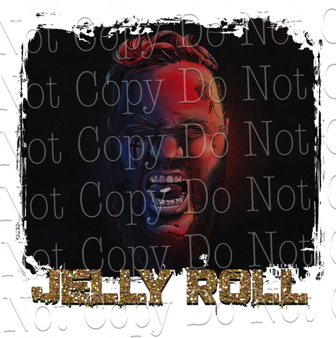 Jelly Roll png digital download | Etsy