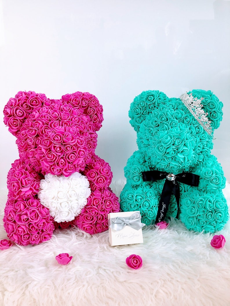 etsy rose bear