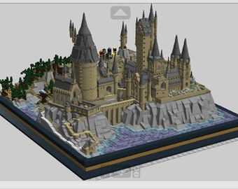 Hogwarts Castle Etsy