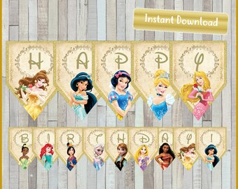 Download Princess Banner Etsy