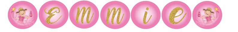 Personalized Pinkalicious Birthday Wall Banner Digital File ONLY