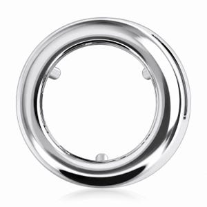 14K Gold Round Back-Set Bezel Slide Pendant Mounting (3 - 8.5mm)
