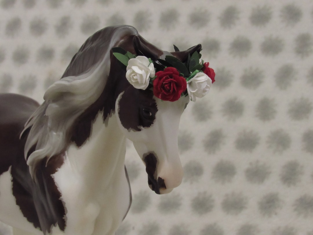 Breyer Horse Valentines Day Flower Crown Etsy