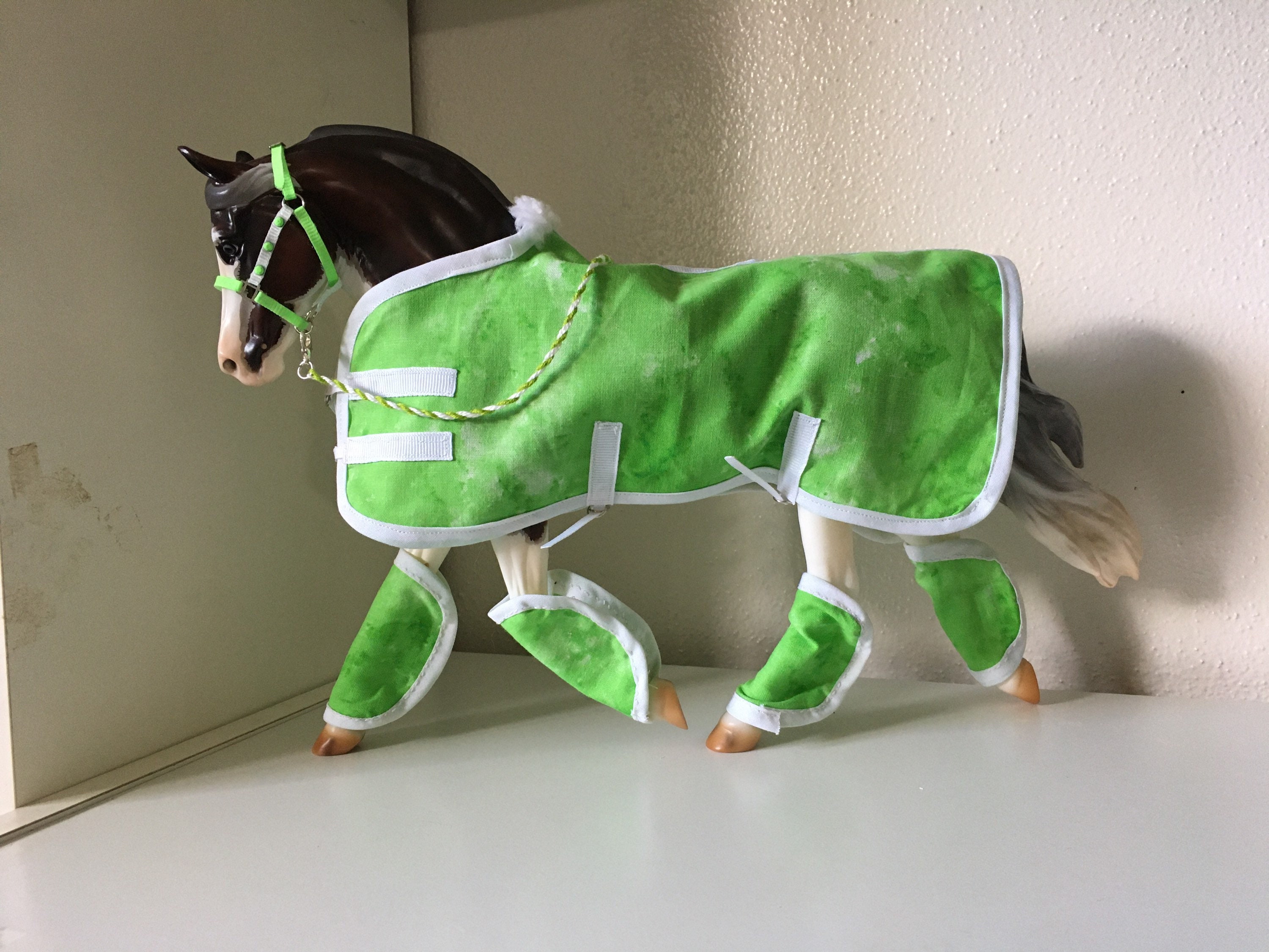 Breyer Model Horse Green Blanket Breyerfest 2021 Exclusive Etsy UK
