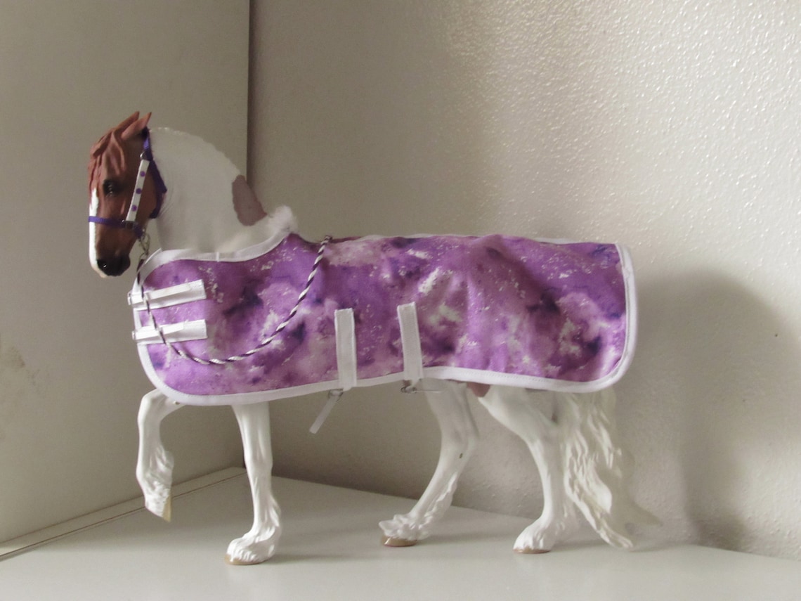 Breyer Model Horse Purple Blanket Breyerfest 2021 Exclusive Etsy