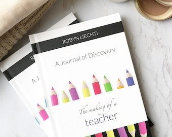 Teacher Journal, Gift for Teacher, Teacher Thank You Gift, Keepsake Journal, Teacher Appreciation Gift