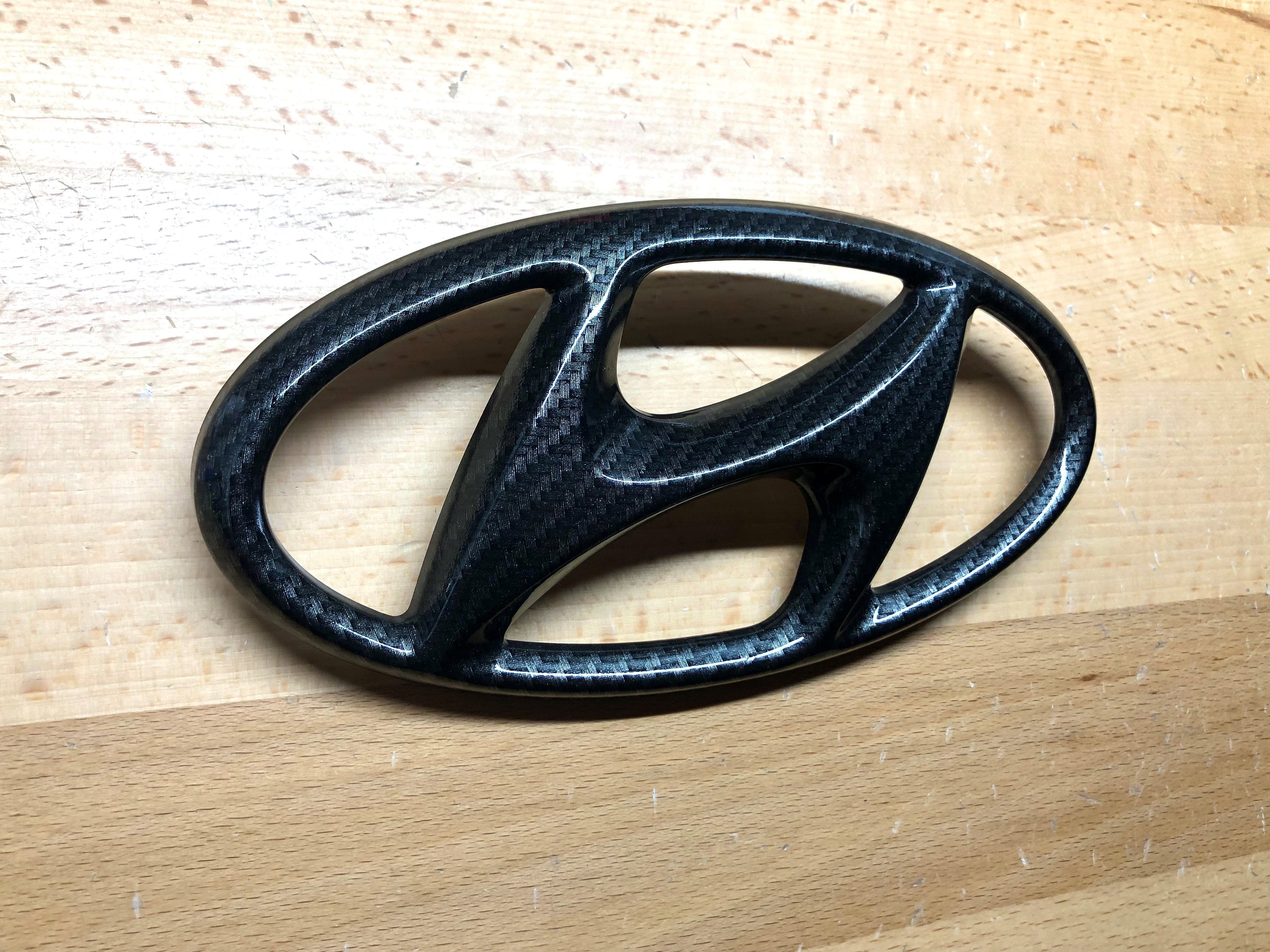 Black Hyundai Logo