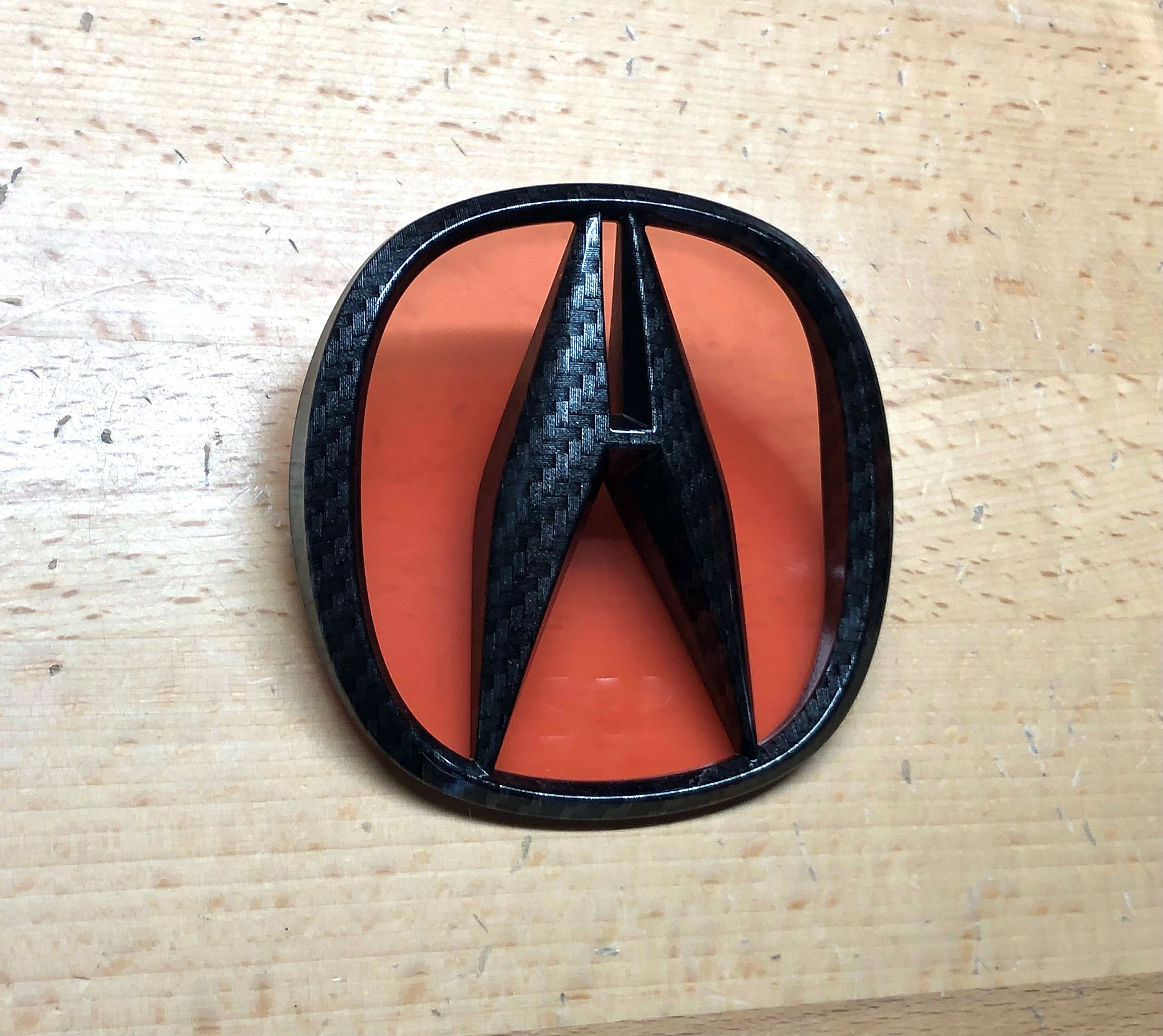 Acura TL 2004-2008 Carbon Fiber Emblem Rear Trunk Lid Badge Genuine OEM Logo - Etsy