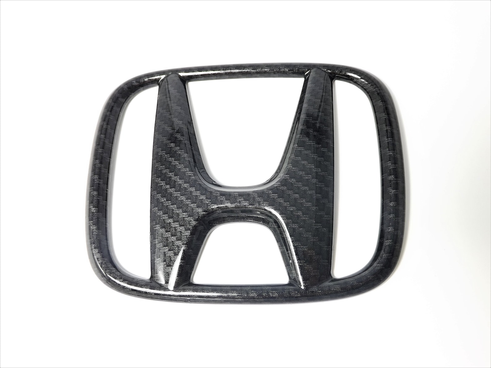 Honda Civic Carbon Fiber Grille Emblem 20162021 OEM Front Etsy