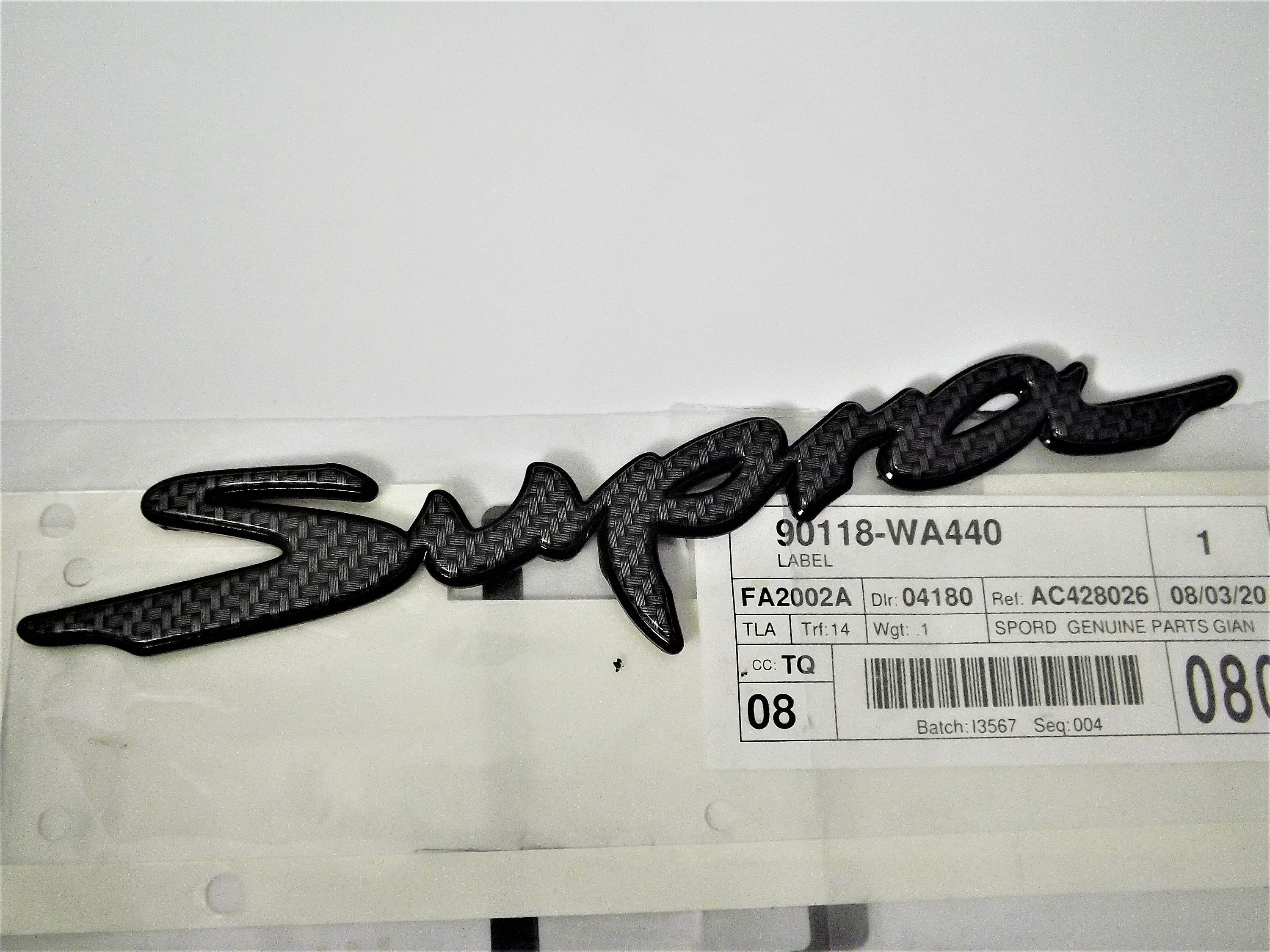 Toyota Supra GR Custom Carbon Fiber Emblem Set 20202021 A90 Etsy