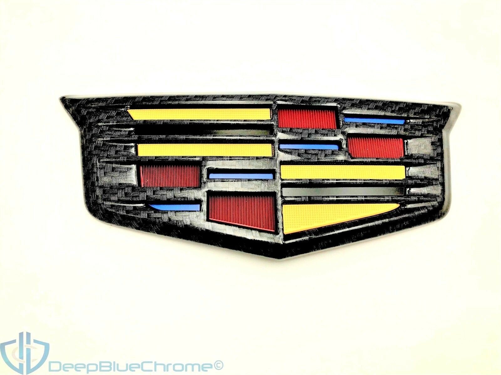 Chrome Cadillac Trunk Lid Emblem Logo Nameplate Decal eldorado deville STS SEVIL