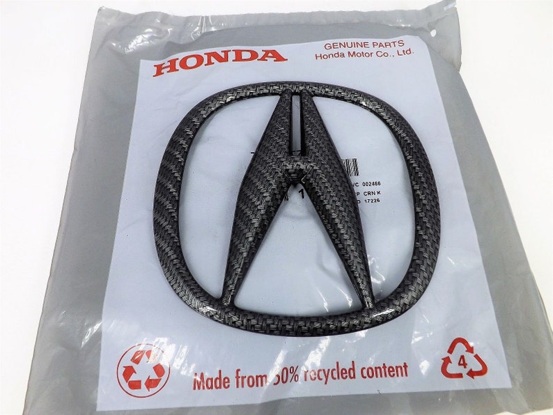 Acura MDX 20142016 Carbon Fiber Front Grille Emblem Badge Etsy