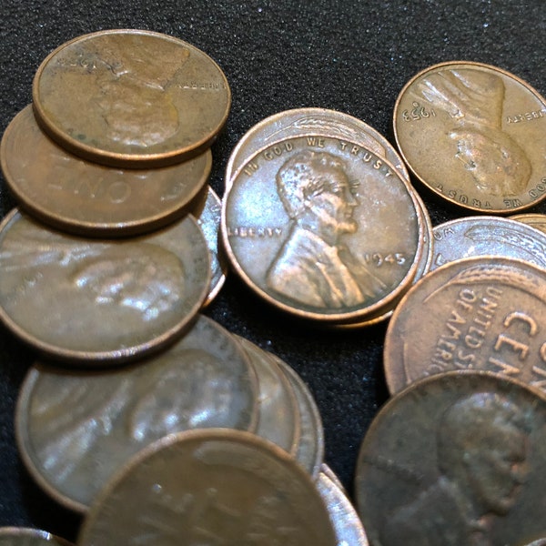 Unsearched Wheat Pennies Etsy
