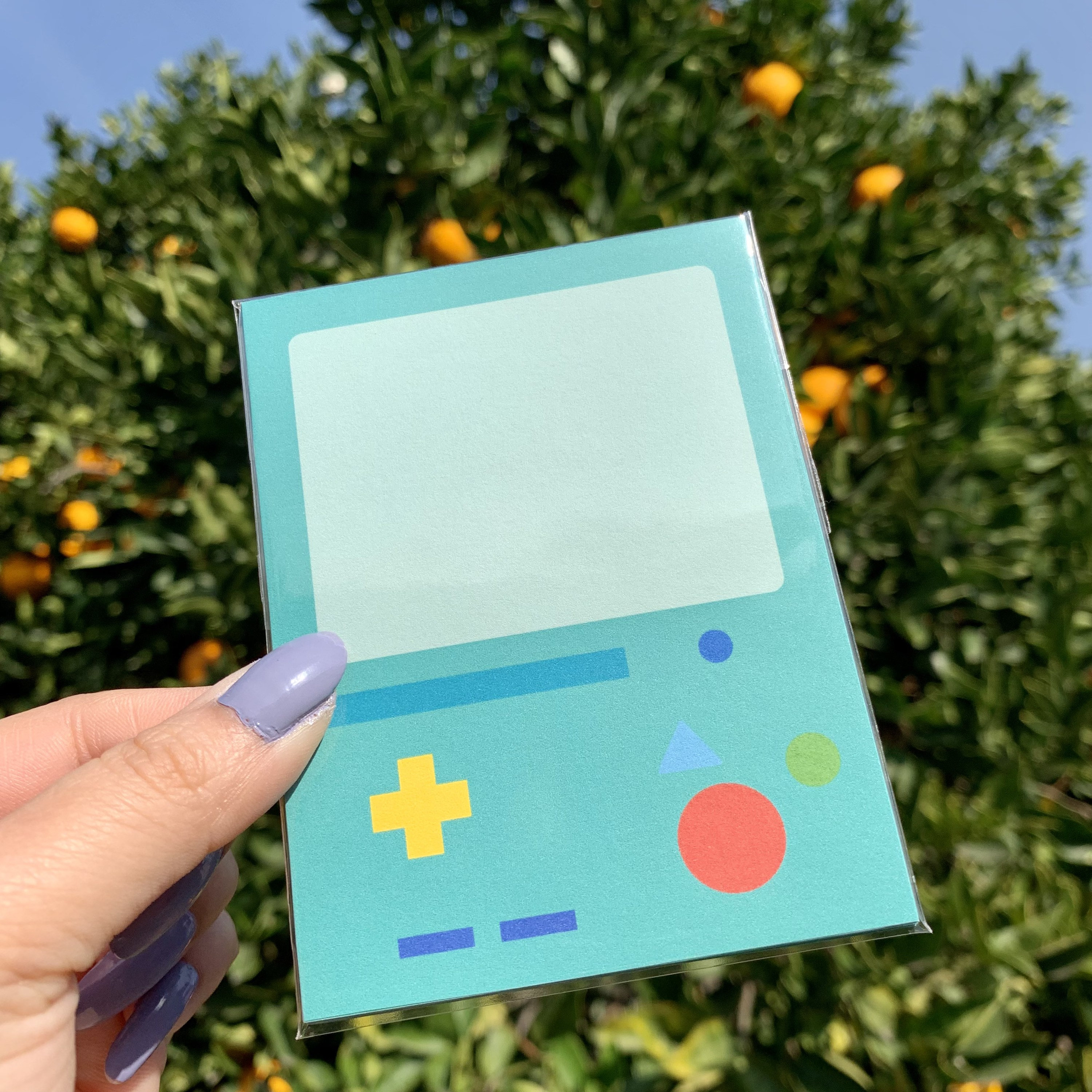 Handmade BMO Memo Pad - Etsy
