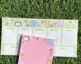 Handmade Ditto Planner + Memo Set