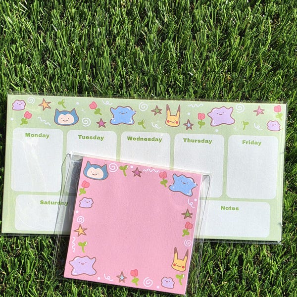 Handmade Ditto Planner + Memo Set