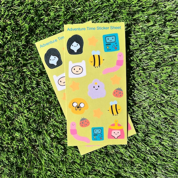 Adventure Time Sticker Sheet