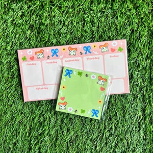 Handmade Hamtaro Planner Set