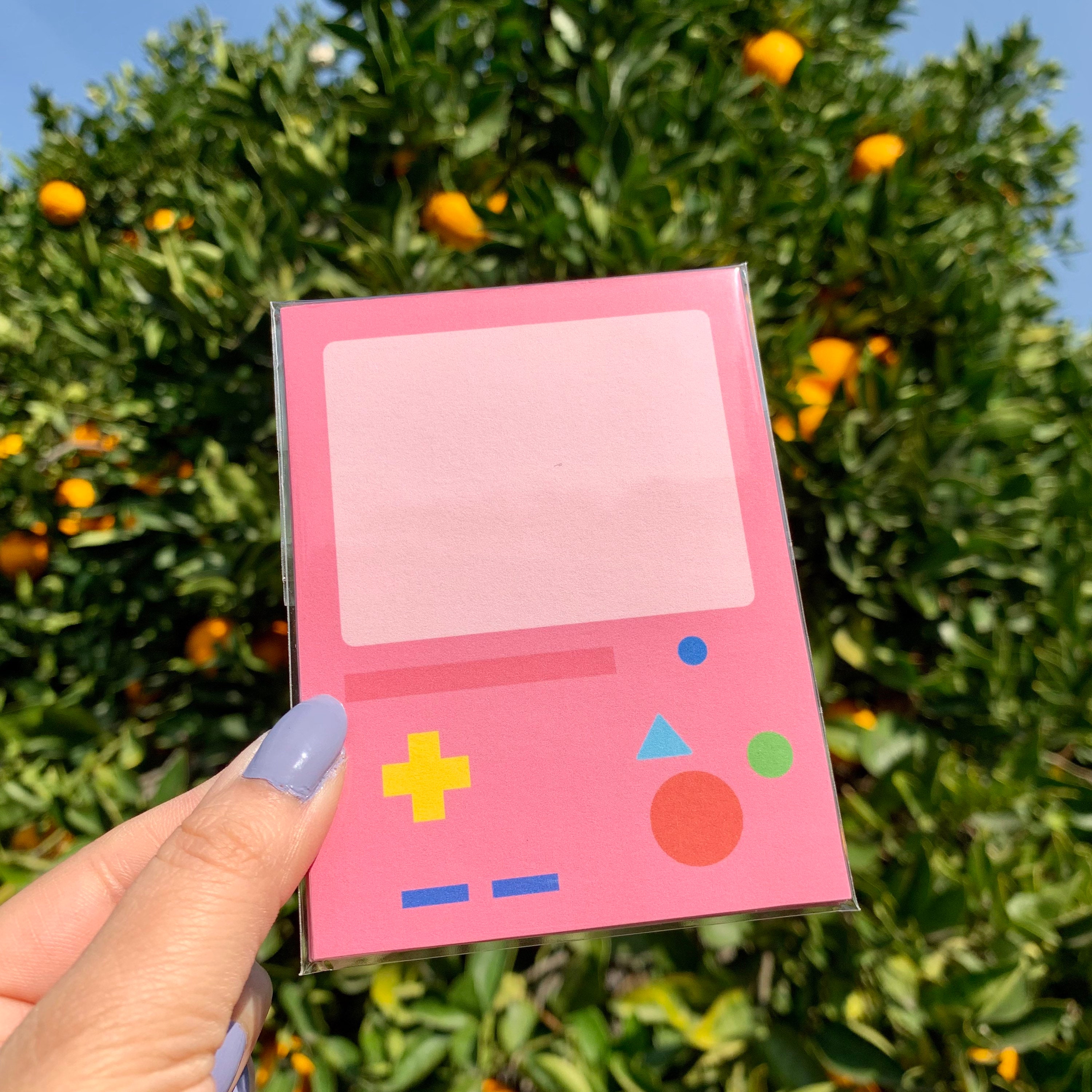 Handmade BMO Memo Pad - Etsy