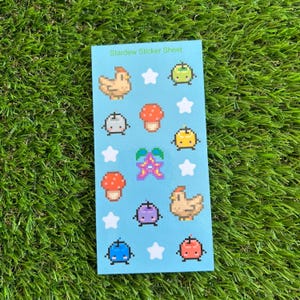Stardew Valley Sticker Sheet