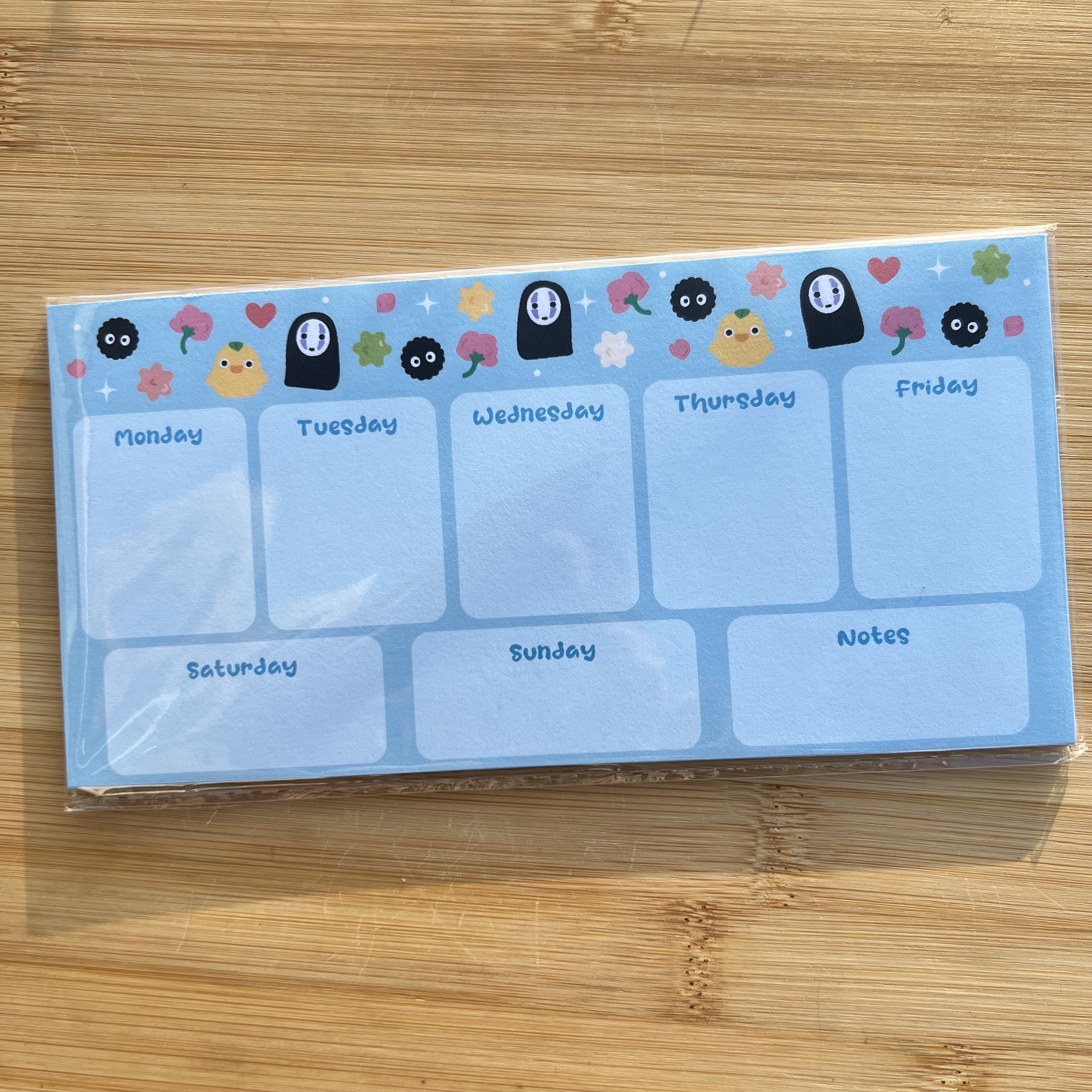 Handmade Kawaii Ghost Planner Set - Etsy