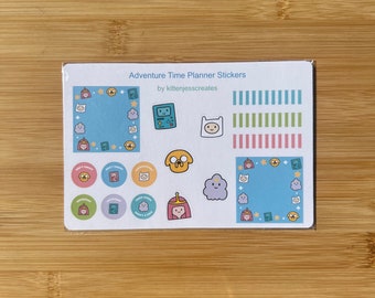 Adventure Time Planner Stickers