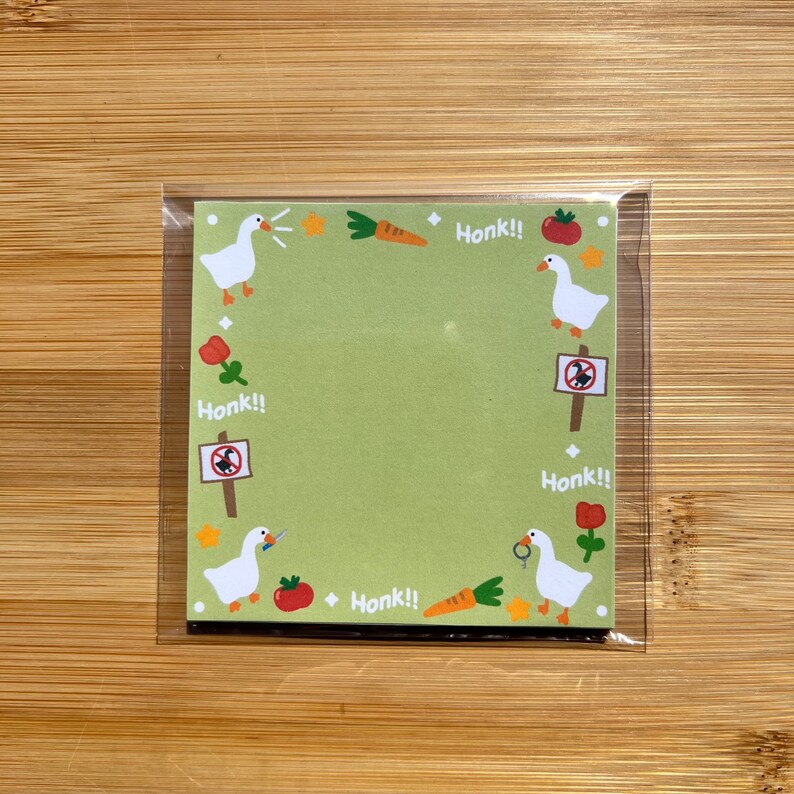 Goose Memo Set Memo Only