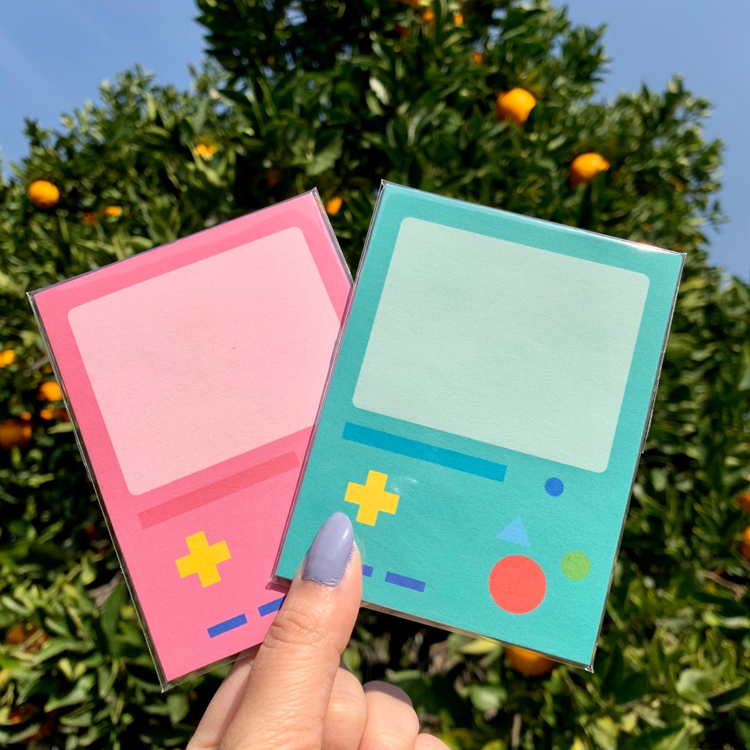 Handmade BMO Memo Pad - Etsy