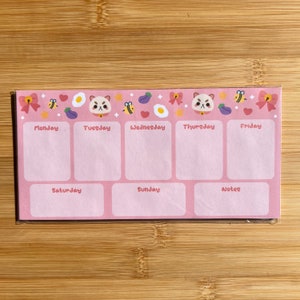 Bee & Puppycat Planner Memo