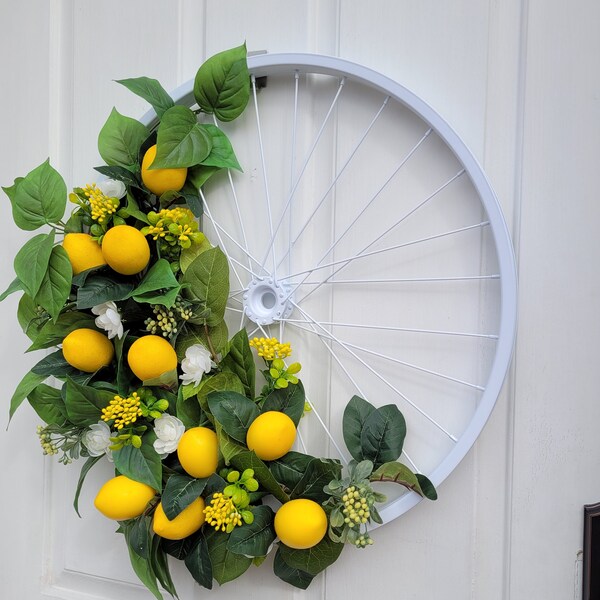 Bicycle Wheel Decorations Etsy