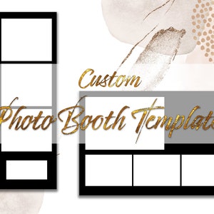 Custom Photo Booth Template PNG only
