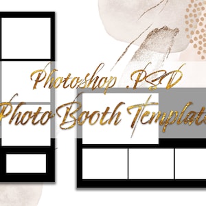 Custom Photoshop PSD File Booth Template