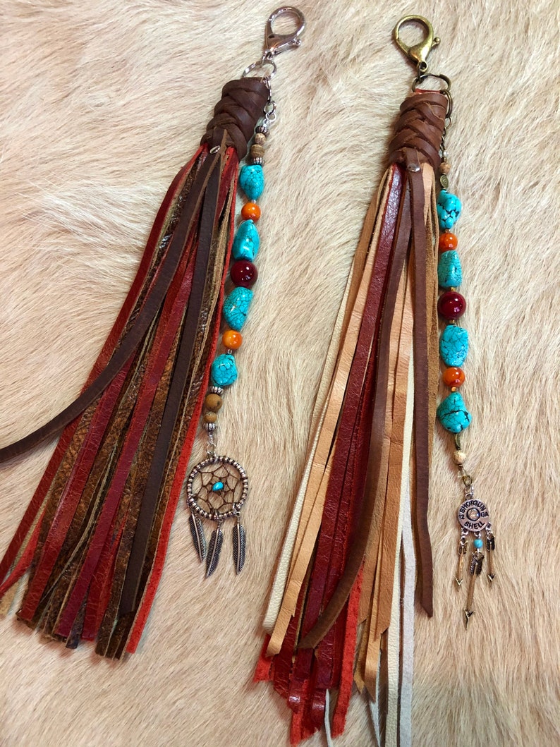 Leather Purse Tassels