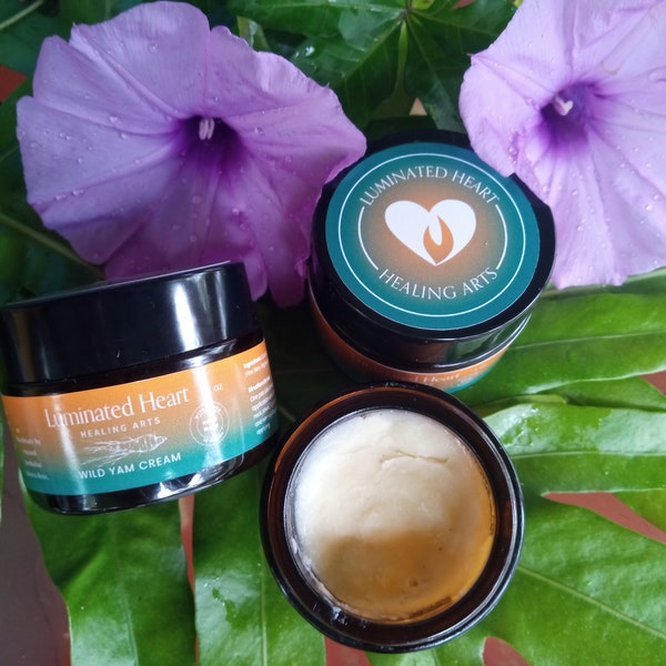 Hawaiian Wild Yam Cream with Vitex Berry and Coconut oil for Hormone Balance Ships from Hawaii