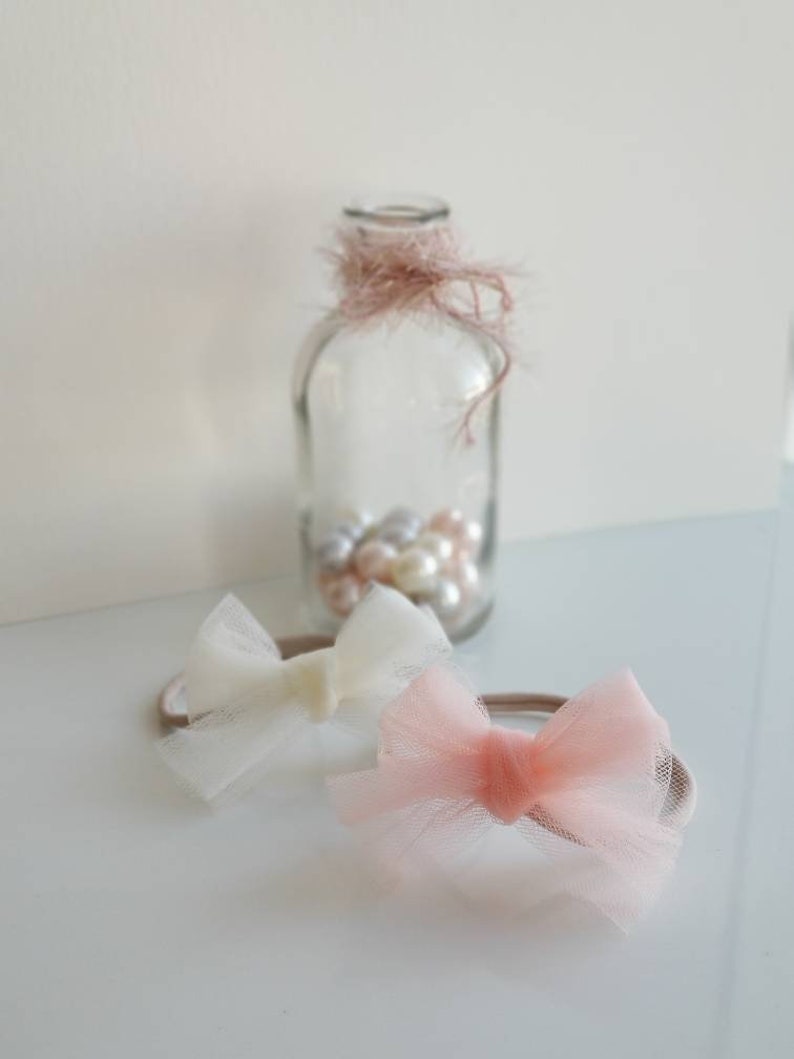 Ballerina Tulle Bows Set of 2