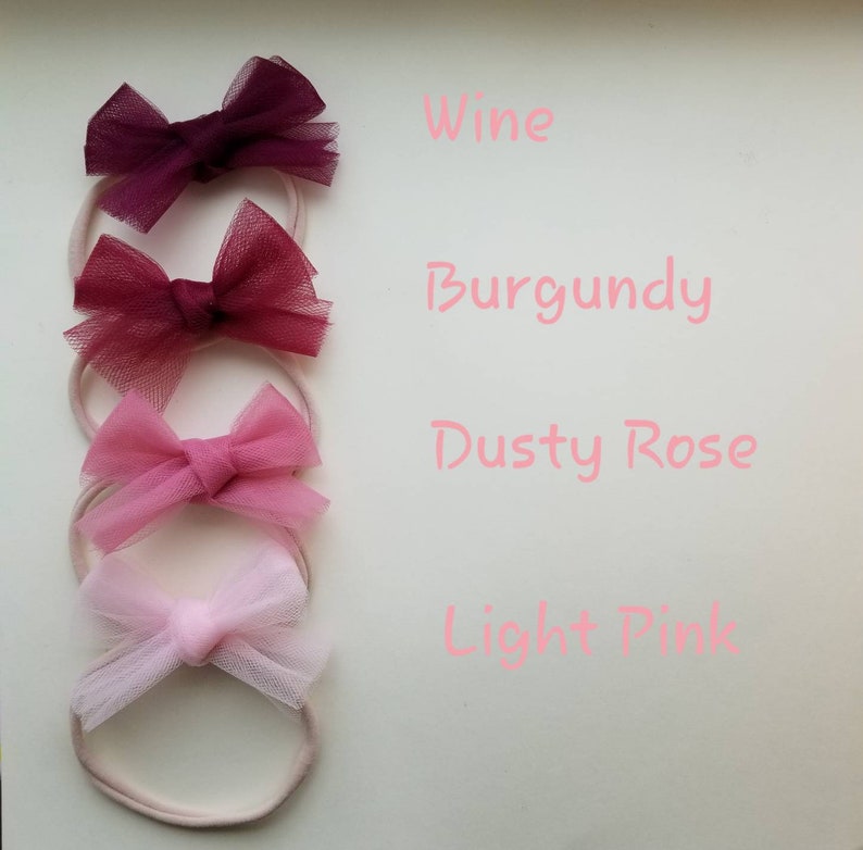 Ballerina Tulle Bows Set of 2