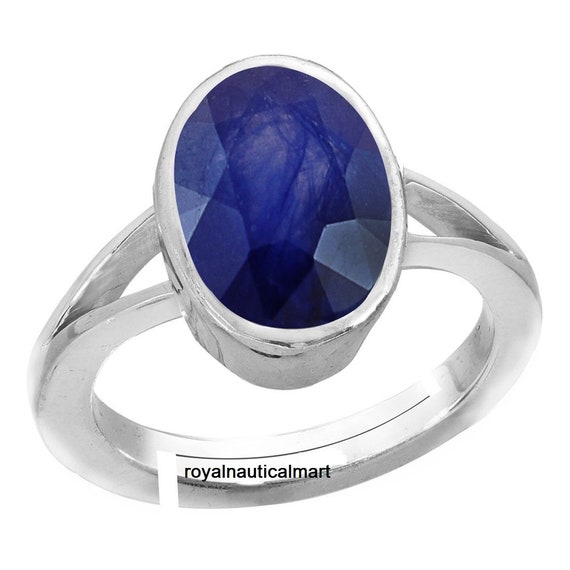 neelam silver ring