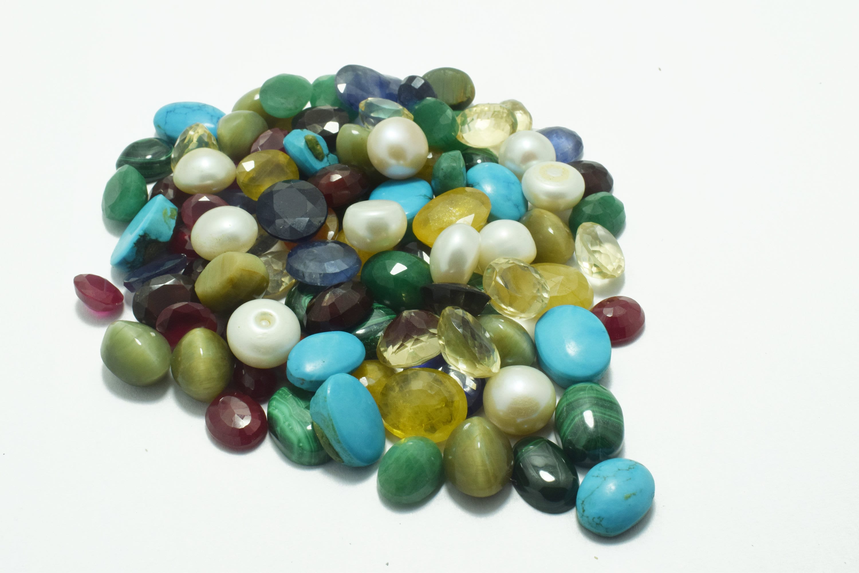 50 Ct Mixed Gem Natural Loose Gemstone Mix Lot Wholesale Loose Etsy
